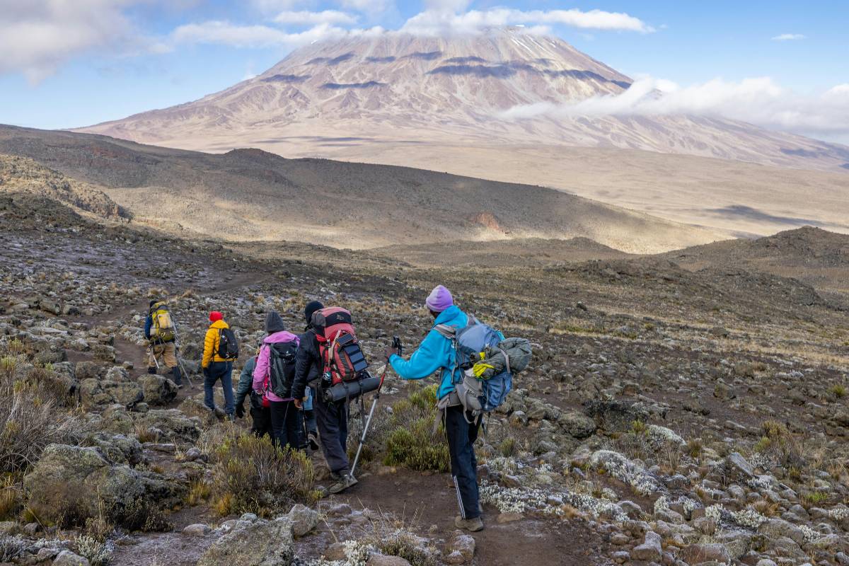 Climbing Mt. Kilimanjaro